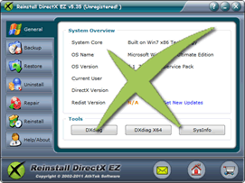 Reinstall DirectX EZ